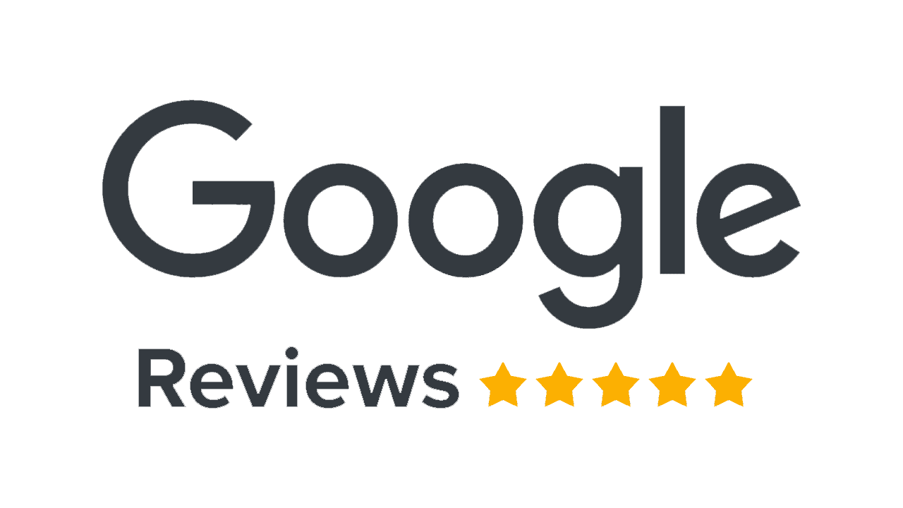 Google review logo med stjerner