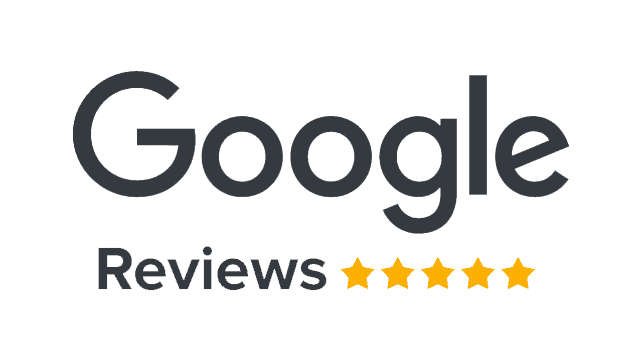Google review logo med stjerner