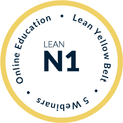 Online Certificeret Lean Yellow Belt - English