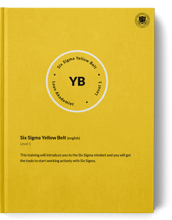 Six Sigma Yellow Belt (english) - forside